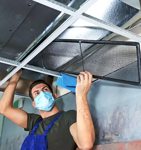 Professional Air Duct Pollen Cleaning in Medford, NY